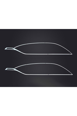 Autogp Renault Captur Cam Çerçevesi Kenar Çıtası Krom Tamtur 2021+ 18 Parça Au-rn- 1346