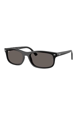 Ray-ban Rb 2224 901b1 60 Unisex Dikdörtgen Siyah Kemik Güneş Gözlüğü Siyah