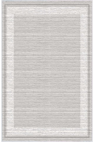 Rovigo Home Dijital Baskı Yıkanabilir Kaymaz Taban Salon Halısı Rvg0576 Gri