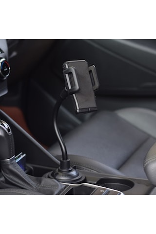 Ally X032 360 Döner Universal Araç Bardak Tutucu Yeri Telefon Tu-Siyah