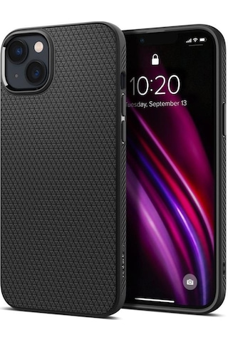Spigen Apple Uyumlu iPhone 14 Plus İle Kılıf Liquid Air Matte Black
