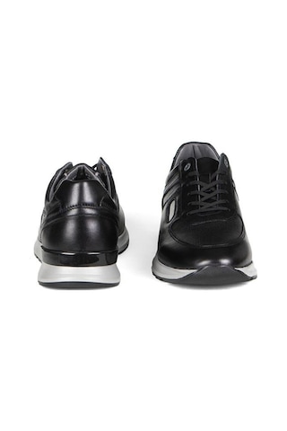 Greyder Sa14191 Hakiki Deri Sneaker Erkek Ayakkabı Siyah
