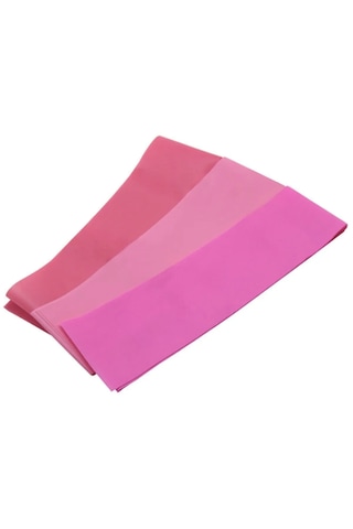 3 Adet Pilates Bandı Plates Egzersiz Direnç Lastiği Seti