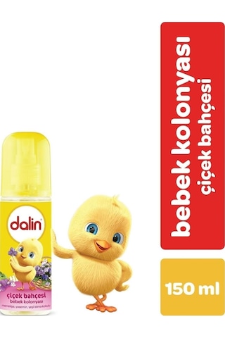 Dalin Bebek Kolonyası 150ML Bıcı Bıcı Kokusu-çiçek Bahçesi Karma 2 Li Set