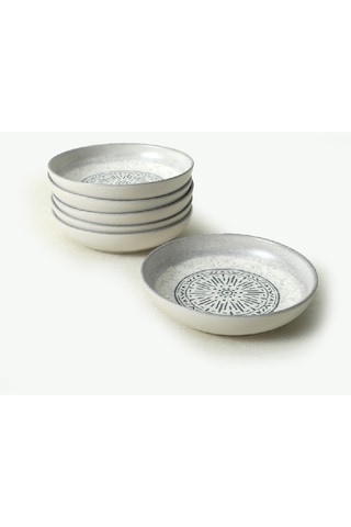 Keramika Stone Halka Çerezlik/sosluk 13 Cm 6 Adet 21427