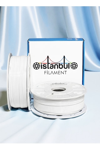 İstanbul Filament 3d Baskı Pla Filament Beyaz 1 Kg Ø 1,75mm 0,05 Mm Bambu Lab Uyumlu 1.75mm