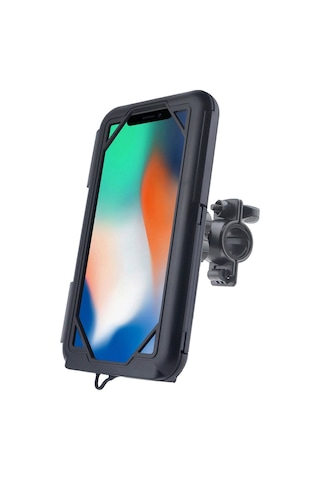 Resolut SUPORTE Telefon Tutucu Kapalı Model 7 Inch ( Xl Büyük Boy ) Gidon Bağlantılı