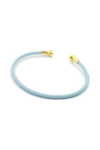 Hasır Pndr Bileklik - Açık Mavi Çok Renkli