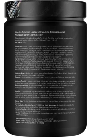 Kingsize Nutrition Crea Carb 1000 G