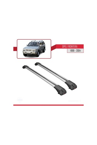 Opel Frontera 1999-2004 Arası İle Uyumlu Ace-1 Ara Atkı Tavan Barı Gri