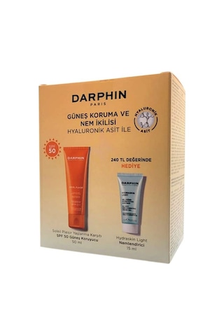 Darphin Soleil Plaisir Güneş Koruyucu Spf50 50 ML - Hydraskin Light Nemlendirici 15 ML
