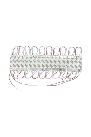 1.5w 12v Mercekli Modül Led Seti, 20 Adet Beyaz Işık İle