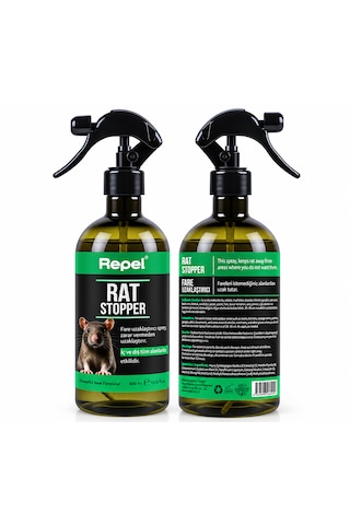 Repel Rat Stopper Fare Uzaklaştırıcı Sprey 400 Ml