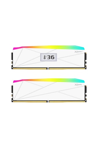 Manta Xfinity+ Oled Argb 32gb 2x16gb Ddr5 6400mt/s Cl32 1.4v, Intel Xmp 3.0, Sk Hynix Ic, Beyaz Masaüstü Bellek Ram