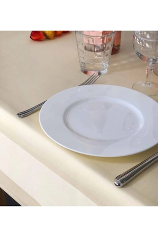Atlas Kenarlı 80X80 CM Saten Bantlı Gastronomi Masa Örtüsü