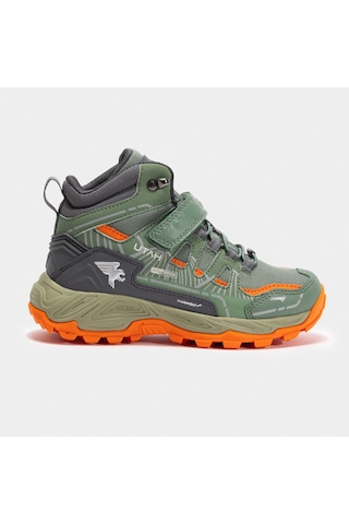 Joma Jutah Jr 2523 Khaki Orange Yeşil Çocuk Spor Bot - Jutahw2523v Yeşil