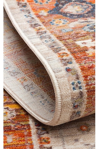 Hoom Rugs Petra 01 Krem Terra Makine Halısı Krem-terra