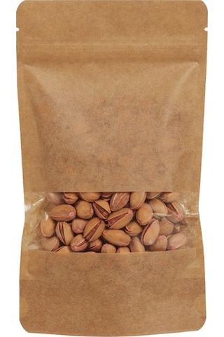 Packanya Kraft Dar Pencereli Doypack 500'lü 13 x 22.5 + 3.5 CM