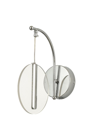 Lovena Ledli Modern Lüks Aplik 3 Renk Led Sarı-beyaz-gün Işığı - Krom Krom