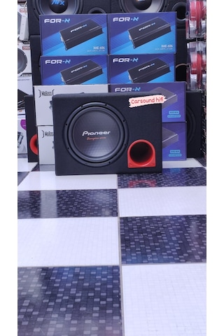 PIONEER TS-W312D4 1600w 500rms ÇİFT BOBIN YENI ŞAMPİYON SERİ