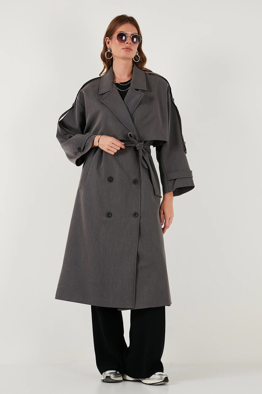 Lela Bayan Trençkot 6839476 Antrasit Antrasit