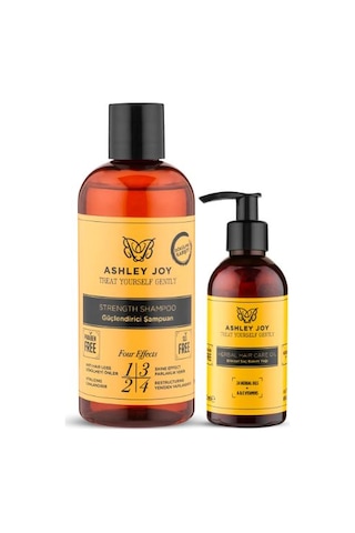 Ashley Joy Dökülme Karşıtı Güçlendirici Saç Bakım Seti