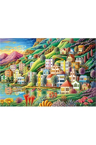 Educa 500 Parça Gizli Liman Puzzle - 19552 - Hidden Harbor