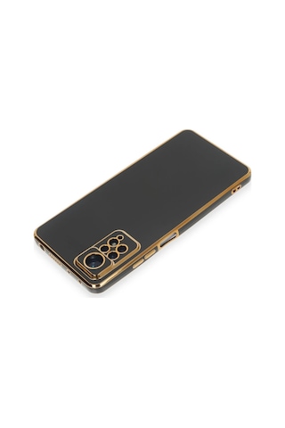 Gld-spt- Newface Xiaomi Redmi Note 12 Pro 4g Kılıf Volet Silikon - Siyah