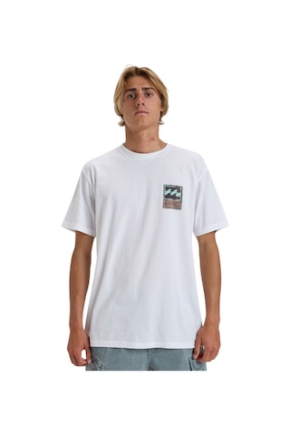 Bıllabong Billabong Stamp Ss Erkek Beyaz Tişört Wht Beyaz