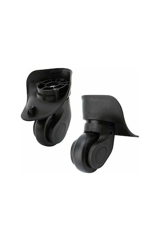 Hfambition Sessiz Pp+pet Tekerlekler, 2 Adet, 300 Gr, 10.6x10.4x9 Cm, Valiz/seyahat Çantası Tekerlek Aksesuarı -