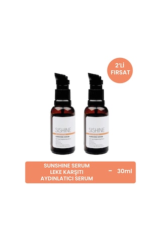 C Vitamini Serum - Sunsıne Serum - Leke Karşıtı Ve Aydınlatıcı Serum - 2 Adet