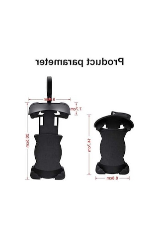 Wondernest Motosiklet Güneşlik Yağmurluk Geçirmez Cep Telefonu Tutucu, Şarj Aynalı 5v-2a Std