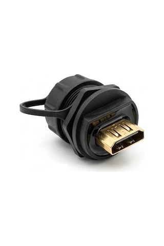 Molix MX-585 HDMI Waterproof Su Geçirmez Panel Tipi Dişi-Dişi Ara Konnektör / Adaptör