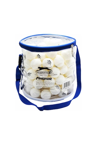 Slazenger Masa Tenis Topu 100 lü Çanta 3 Star (Beyaz)