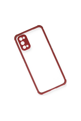 Cosmotex Newface Realme 7 Pro Kılıf Miami Şeffaf Silikon - Fuşya