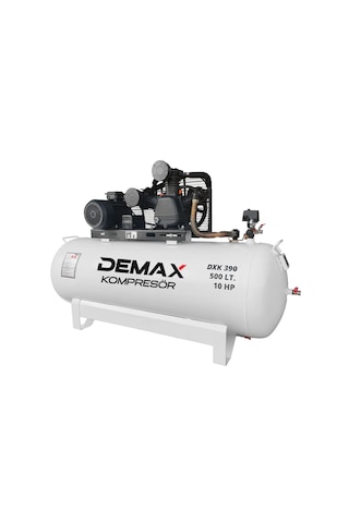 Pistonlu Hava Kompresörü 12 Bar 500 Lt 10 Hp Demax