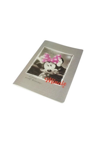 Minnie Mouse Campus Defter 26x18.5 CM Plastik Kapak Çizgili 40 Ya N11.2422