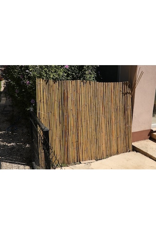 150 Cm X 200 Cm Bambu Çubuk Çit / Paravan / Bahçe Çiti