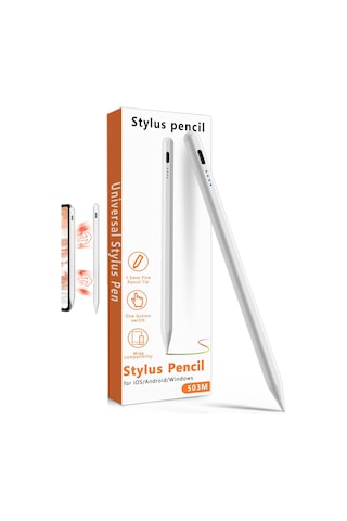 Novstrap Samsung Galaxy Uyumlu Tab A9 Plus A9 A8 A7 X200 T500 T290 T220 İle Uyumlu Dokunmatik Tablet Kalemi 3. Nesil Stylus Pencil