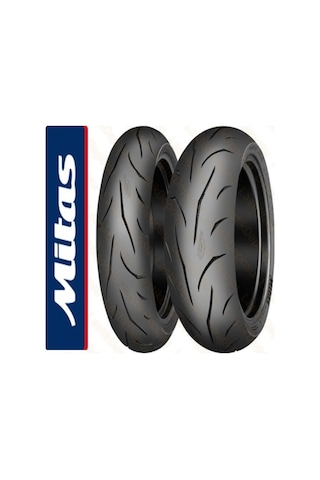 Mitas  120/70Zr17 (58W) 180/55Zr17 (73W) Sport Force+ Ön Arka Set