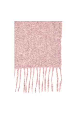 Mavi - Püsküllü Pembe Atkı 198940-34526 -517770632- Pembe