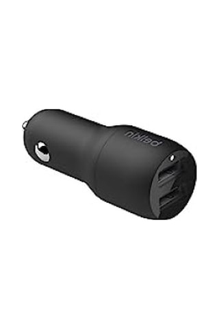 24w Araç Şarjı - Çift Bağlantı Noktası, Usb-a Ve Usb-c Uyumlu