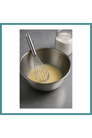 Trendexa Çelik Küçük Yumurta Çırpıcı 14 Cm Mac Çok Renkli