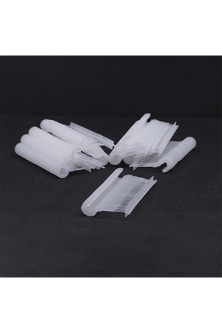 Fuyaku 25 Mm Hook Pin Açık Kanca Kılçık Etiketleme Plastiği Şeffaf 5.000 Adet