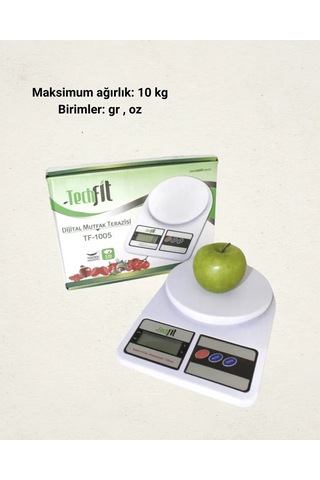 Tf-1010 Dijital Mutfak Tartısı Reknli