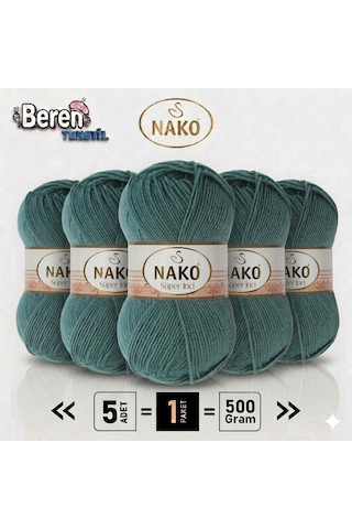 Süper İnci-10469 5'li Paket - 100gr/250m - Bebek İpi - Anti Pilling Tüylenmez İp