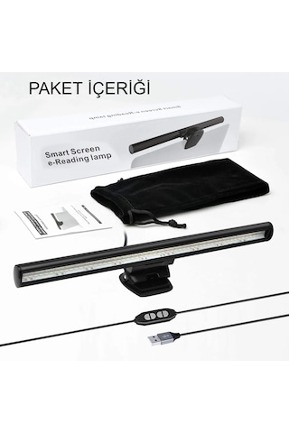 Laptop Monitör Işığı Göz Koruyucu Usb Kısılabilir Led Yansımasız