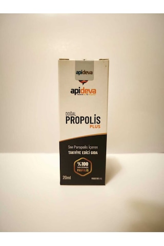 Apideva Propolis %20 Propolis, %80 Su 20 Ml