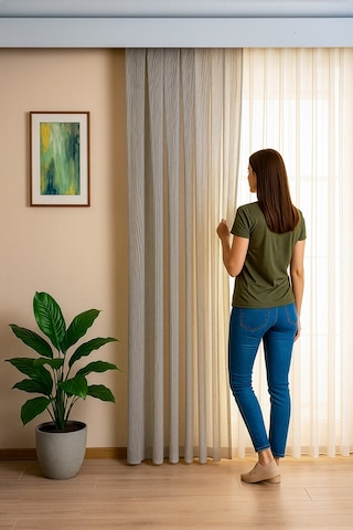Keten İçeren Tül Perde Doğal Natural Ütü İstemez Salon Oturma Odası Yatak Odası Antre Siyah