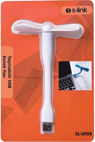 S-Link Sl-Uf05 Beyaz Usb Fan
